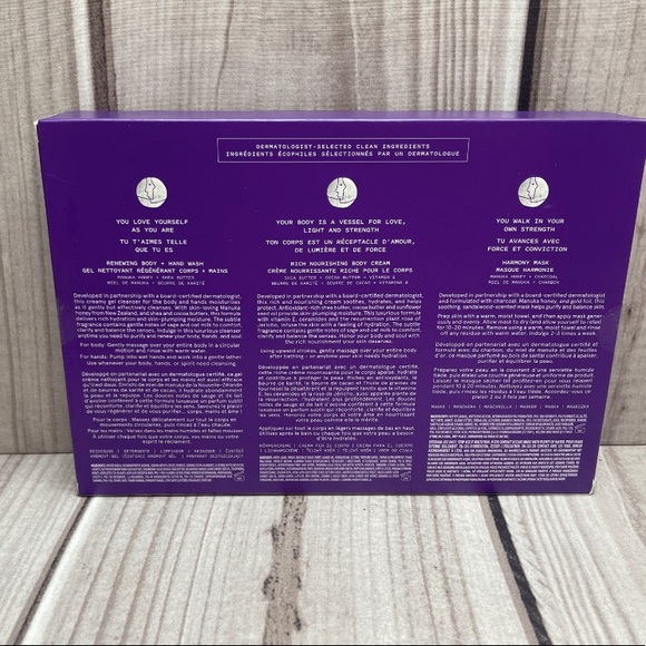 Keys Soulcare Spa Ritual Set of 3 Body Wash Body Cream Harmony Mask 1.014oz each - Picture 2 of 2